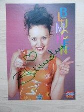 Jasmin Wagner autograph signed A4 magazine image