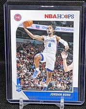 Jordan Bone 2019-20 Panini Hoops #240 RC Detroit Pistons