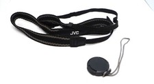 Lens Cap and Strap for JVC Mini Camcorder - Good Used Condition