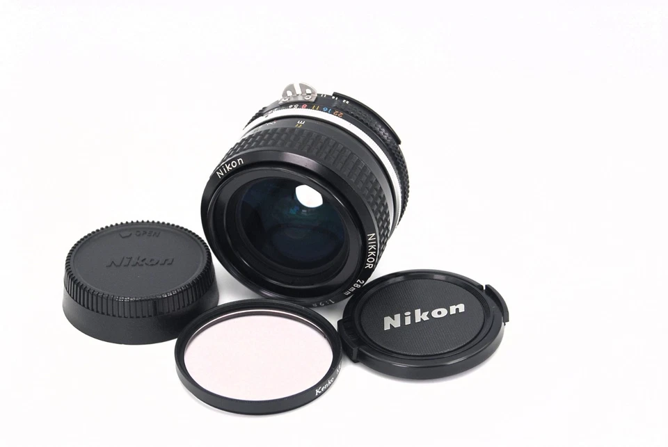 【 Near MINT 】 Nikon Ai Nikkor 28mm f/2.8 Wide Angle Prime MF Lens from Japan - Image 2 of 4