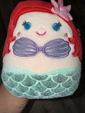 Squishmallow Ariel Little Mermaid Soft Plushie 6 inch Stuffed Animal Disney