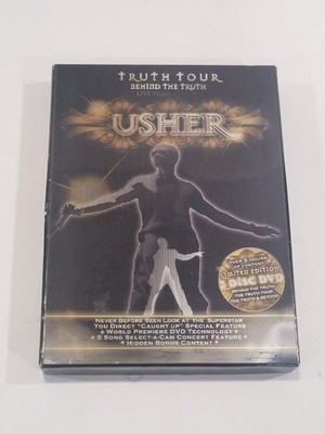 Usher Truth Tour Behind The Truth Live From Atlanta 3-Disc DVD Box Set