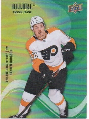 22-23 2022-23 Allure Hayden Hodgson YELLOW-GREEN Color Flow #SF-83 Flyers