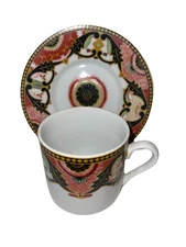 Vintage Mid Century Georges Briard Imperial Imari Cup & Saucer Demitasse #2