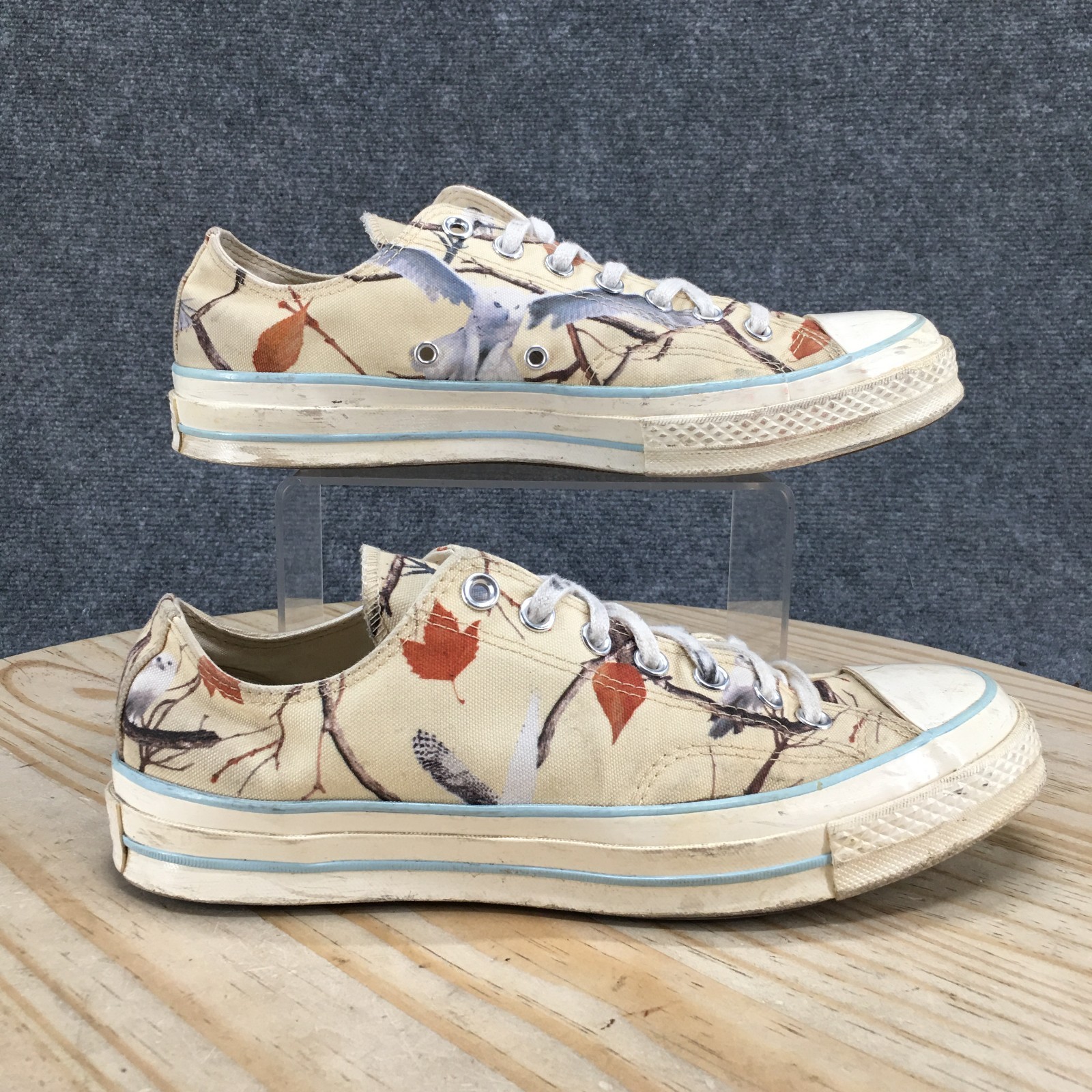 Converse Shoes Womens 11 Mens 9 Chuck 70 Low x Golf Wang Beige Lace Up A01798C Converse Shoes Womens 11 Mens 9 Chuck 70 Low x Golf Wang Beige Lace Up A01798C