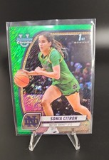 2024-25 Bowman University Chrome - Sonia Citron #64 Green Shimmer Refractor (RC)