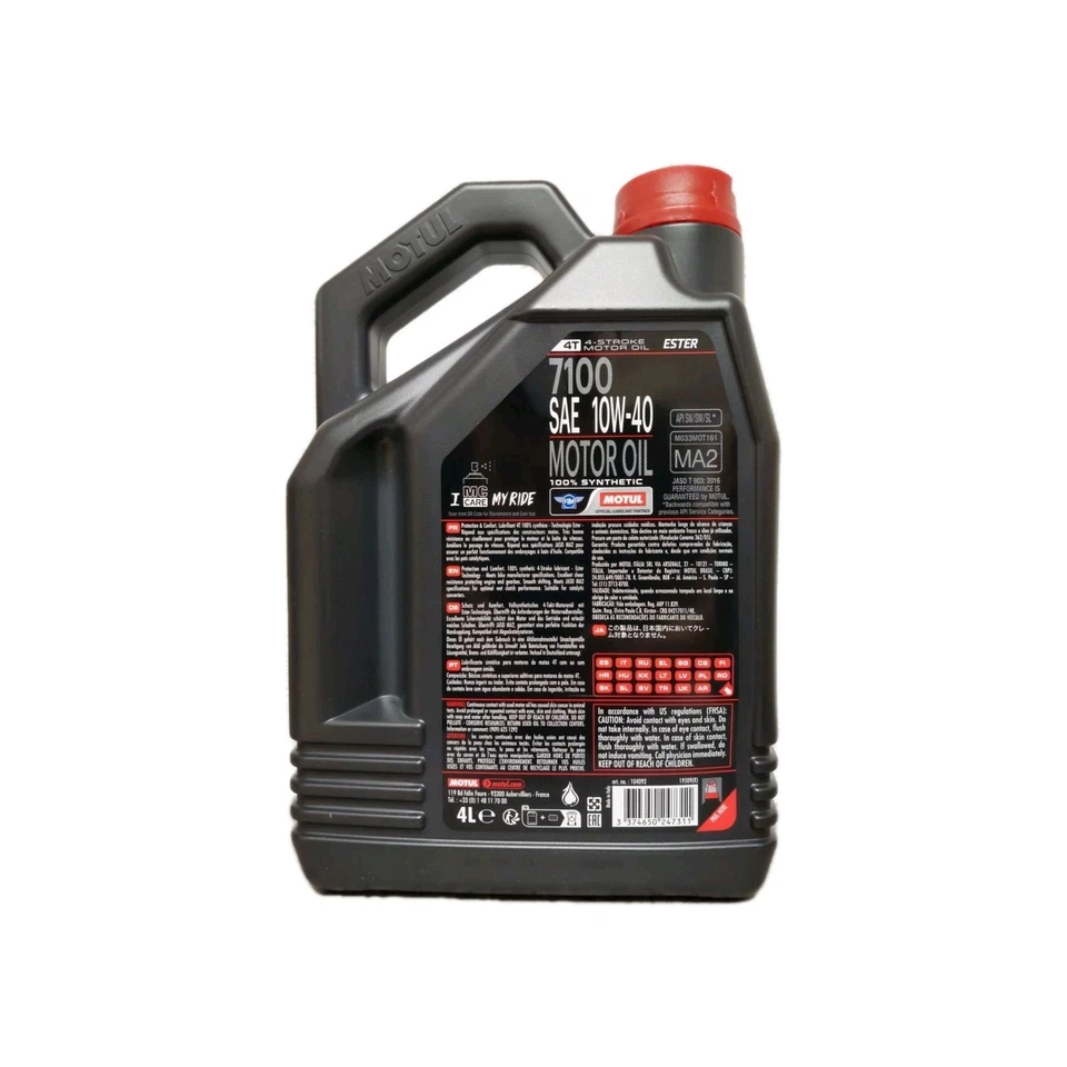 Motul 7100 10w40 4L - Imagen 2 de 2