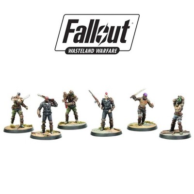 Fallout: Wasteland Warfare - Raiders, Psychos & Scavvers Modiphius Entertainment