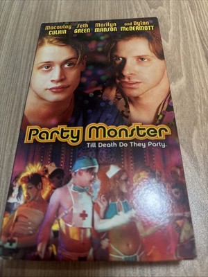 Party Monster (VHS, 2004, ''Party Scene'' Packaging)