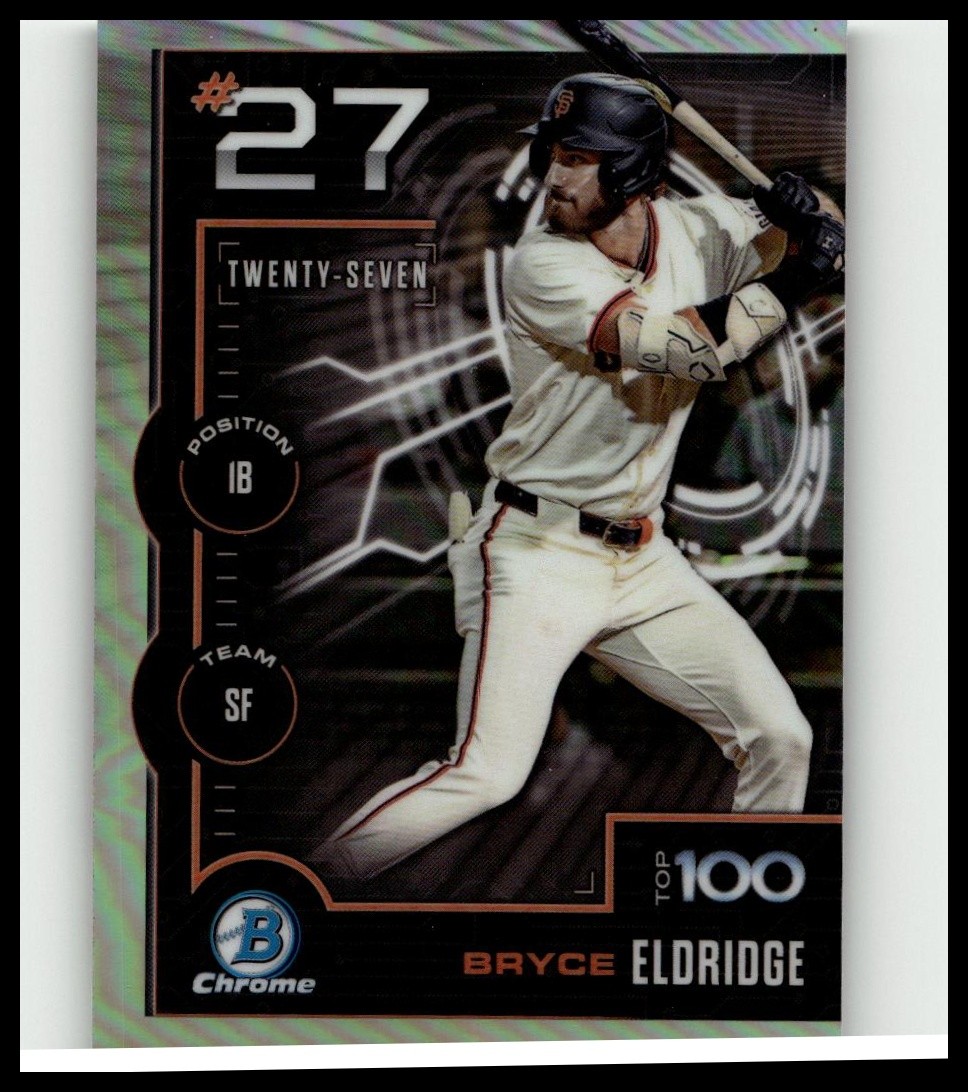 2025 Bowman #BTP-27 Bryce Eldridge Bowman Scouts Top 100