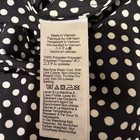 J.CREW Women's Wrap Midi Skirt XXL Black & White Polka Dot Tie Bow Polyester — photo 4