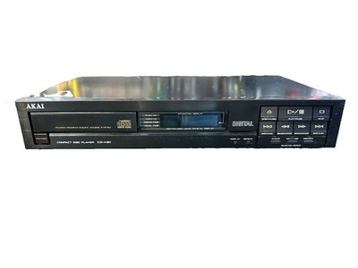 AKAI CD-A30 Compact Single Disc Player Vintage 80s Japan Tested