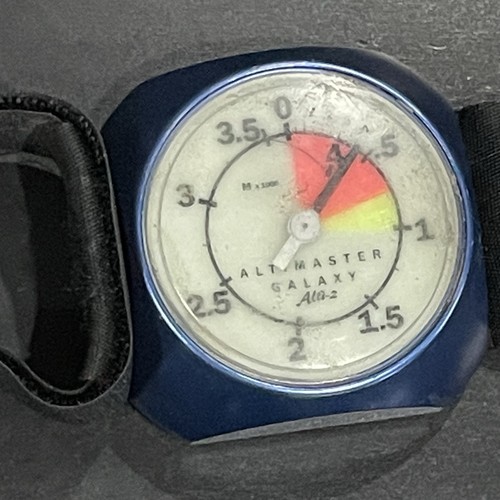 Skydiving Analog Altimeter Altimaster Galaxy Alti-2. Glow Face 