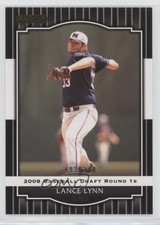 2008 Razor Signature Series Black 92/200 Lance Lynn #81 7ti