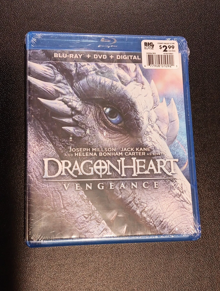 Dragonheart Vengeance Blu-ray New and Sealed Blu-ray+dvd+digital