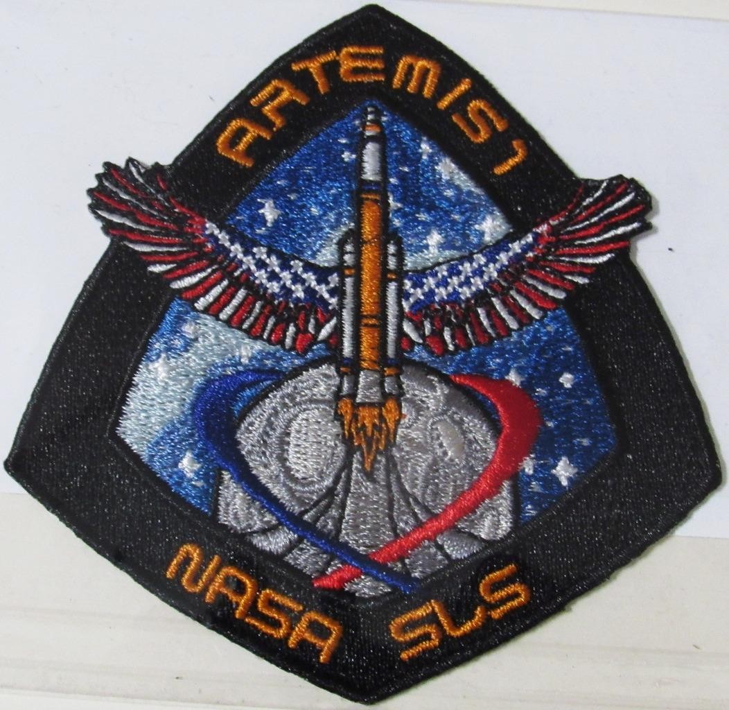 Sls Rocker T NASA SLS ARTEMIS-1 PROGRAM SPACE LAUNCH SYSTEM MISSION PATCH RJG | eBay