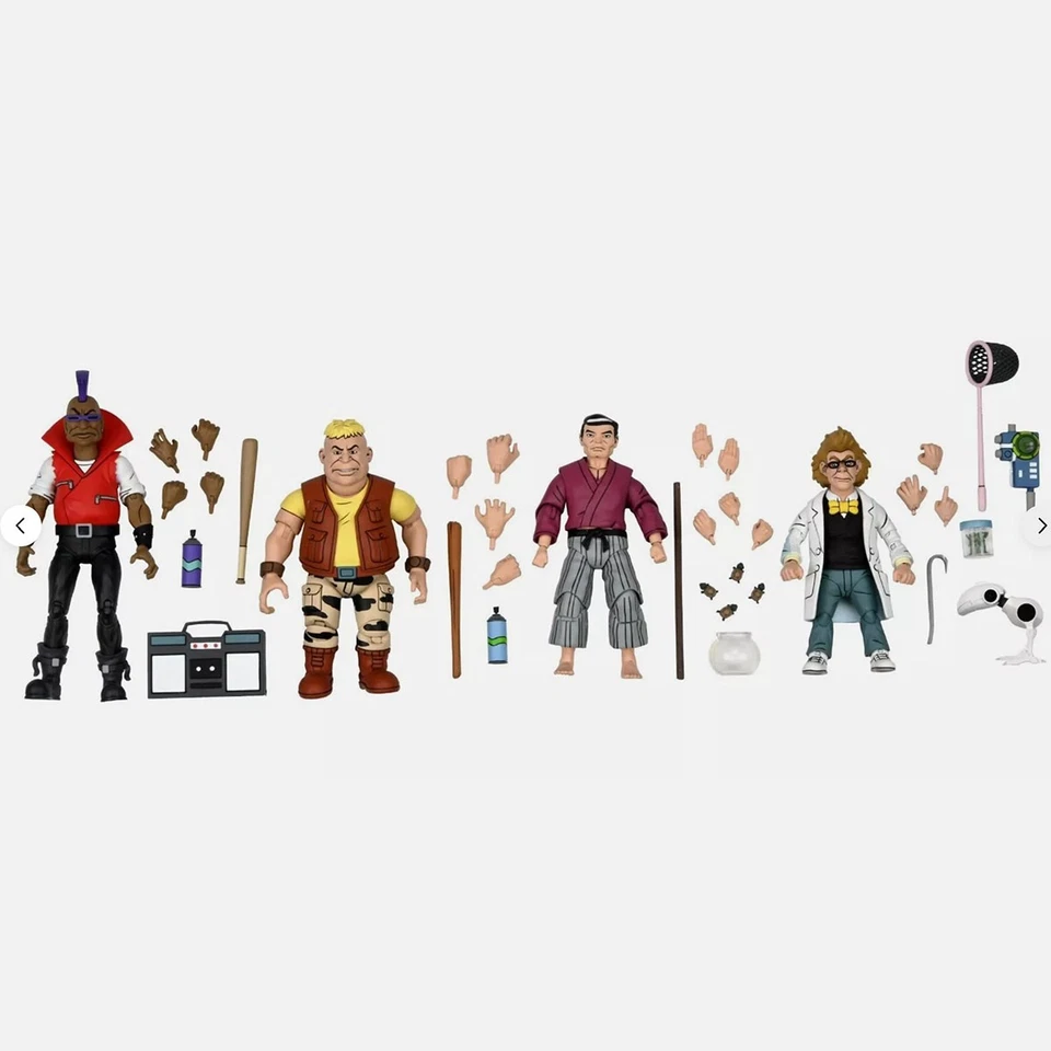 NECA Premonition of a Premutation Teenage Mutant Ninja Turtles 4 Pack SDCC - Image 3 of 4