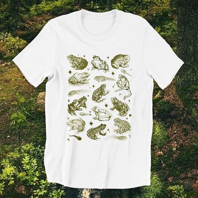 Frogs And Tadpoles Cute Frogs Comfort Tee