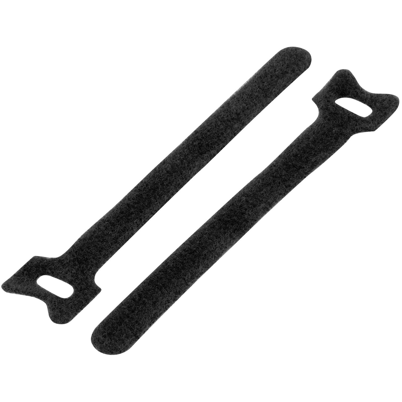 TruComponents Hook-and-loop cable tie 210mm x 16mm Blk 20pcs