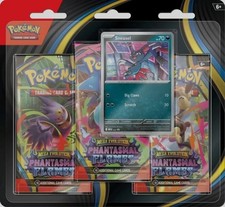 pokemon trading card game phantasmal flames three-booster blister The Company International Pokemon Game: Booster Bundle at Hamilton Place in Chattanooga, TN Includes 6 booster packs with 10 cards each English version for international players Suitable for players aged 6 and up. Pokmon Phantasmal Flames Three-Booster Blister