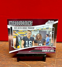 Jeanty/Bech Coming Up Aces 2025 Panini Absolute #I-AJY Introductions Raiders RC