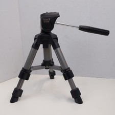 Quantaray Titan II QT II 50 Camera Tripod Adjustable Pan Tilt Head Professional