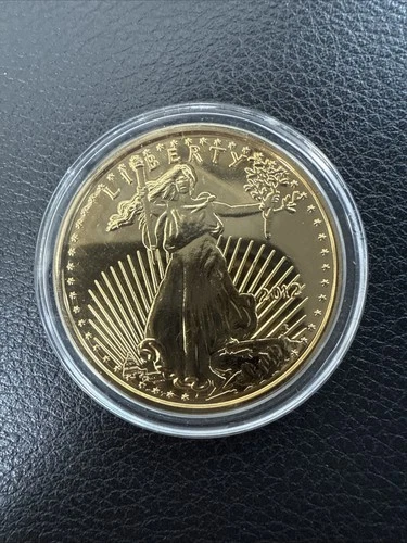 Collectors 2012 - 1 Oz Gold plated LIBERTY Coin (COPY)