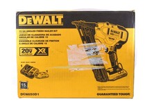 DeWalt DCN650D1 XR 20V Cordless 15ga Angled Finish Nailer Kit W/ Battery/Charger