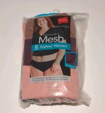 Hanes Just My Size Breathable Mesh Taglesa Hipsters Sz 13/5X NIP