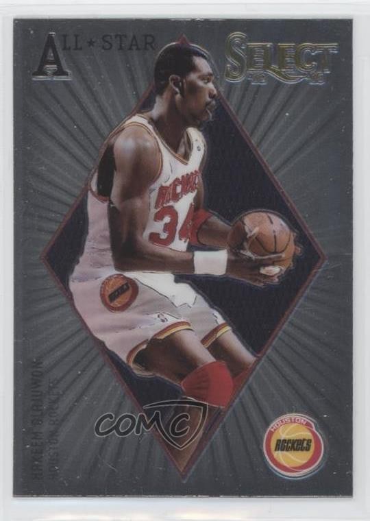 2012-13 Panini Select All-Star Selections Hakeem Olajuwon #20 HOF 0ex8