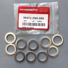 10PC 18MM TRANS DRAIN PLUG CRUSH WASHER GASKETS FOR HONDA/ACURA 90471-PX4-000