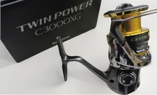 Shimano 20 TwinPower C3000XG Spinning Reel - Black (20TWINPOWERC3000XG)