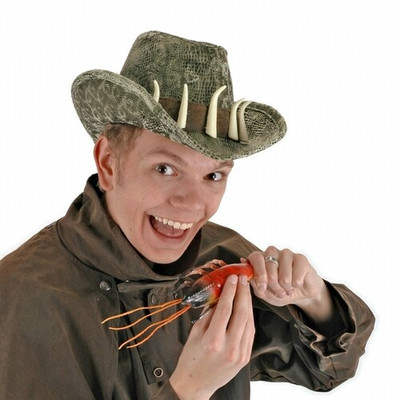 ELOPE GATOR HUNTER HAT SOFT PLUSH HALLOWEEN COSTUME ACCESSORY ONE SIZE A3150