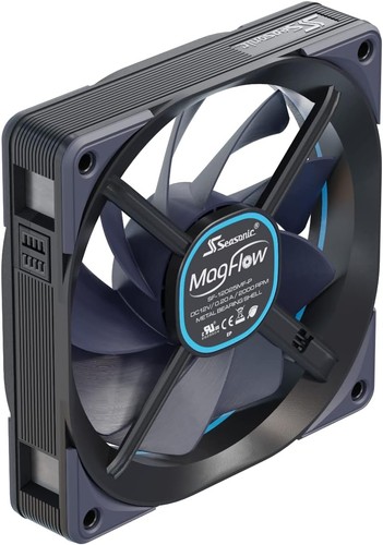 Seasonic Lüfter MagFlow 1225PWM 3-Fan Kit 3 Stück - 第 3/5 張圖片
