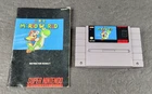 Super Mario World (with original manual) - Super Nintendo (SNES) TESTED