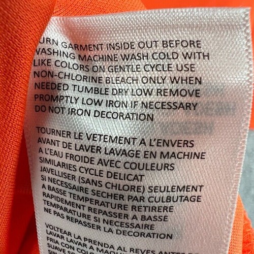 T-shirt Champion Clemson Tigers uomo manica corta allenamento arancione taglia XL - Foto 9 di 12