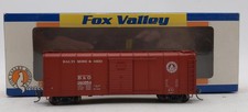 Fox Valley Models 30317 HO Scale B&O M-53 Boxcar #380554 EX/Box