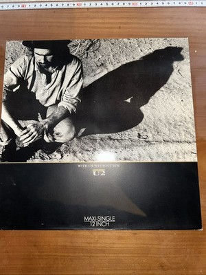 U2-With or Without you 12'' Maxi LP-1987 Germany-Island Records-608 922