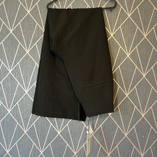 NA-KD High Waisted Wide Leg Suit Trousers Black EU 34 UK 6 BNWT