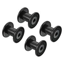 3.9 Inch Empty Spool, 4 Pack Plastic Ribbon Spools Wire Weaving Bobbins Empty...