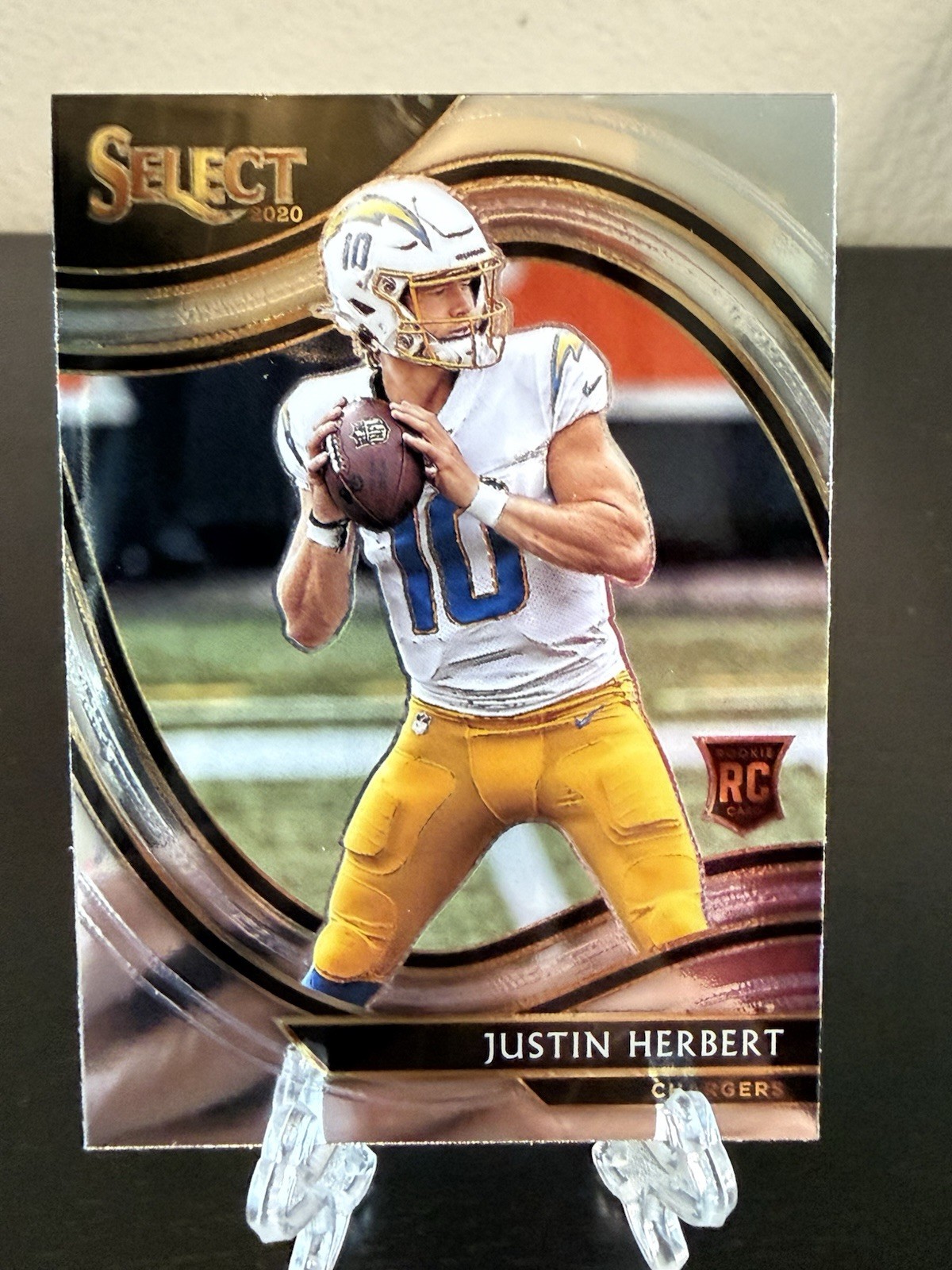 2020 Panini Select - Field Level Justin Herbert #344 (RC)