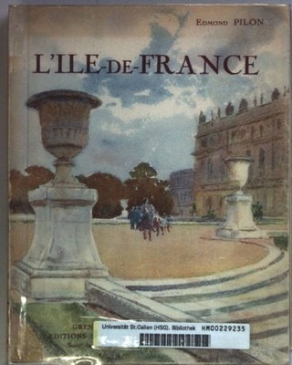 L'Ile-de-France. Pilon, Edmond: | eBay