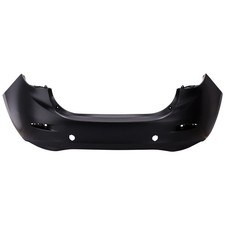 Rear Bumper Cover For 2014-2018 Mazda 3 Sedan Primed Plastic Capa