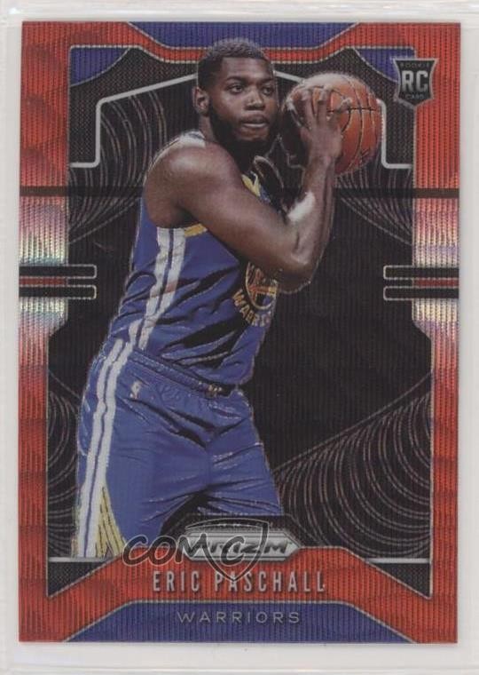 2019-20 Panini Prizm Rookie Ruby Wave Prizm Eric Paschall #279 04ym