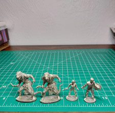 SOE Everquest Pewter Miniature Lot Dark Elf F...