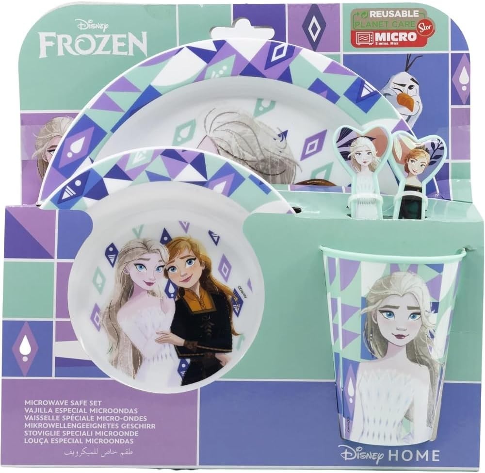 Set 5 Pezzi Per Microonde Frozen - Immagine 3