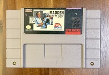 Madden NFL 96 (Super Nintendo SNES) Cart Only - EA Sports Football John 