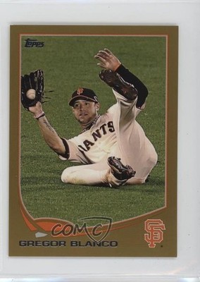 2013 Topps Mini Gold 50/62 Gregor Blanco #651 0b0