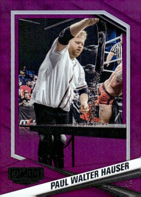 2025 Panini Combat Anthology #72 Paul Walter Hauser Purple