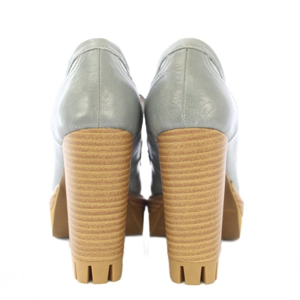 Ameri Vintage Loafers Pumps Square Toe Chunky Hee… - image 3